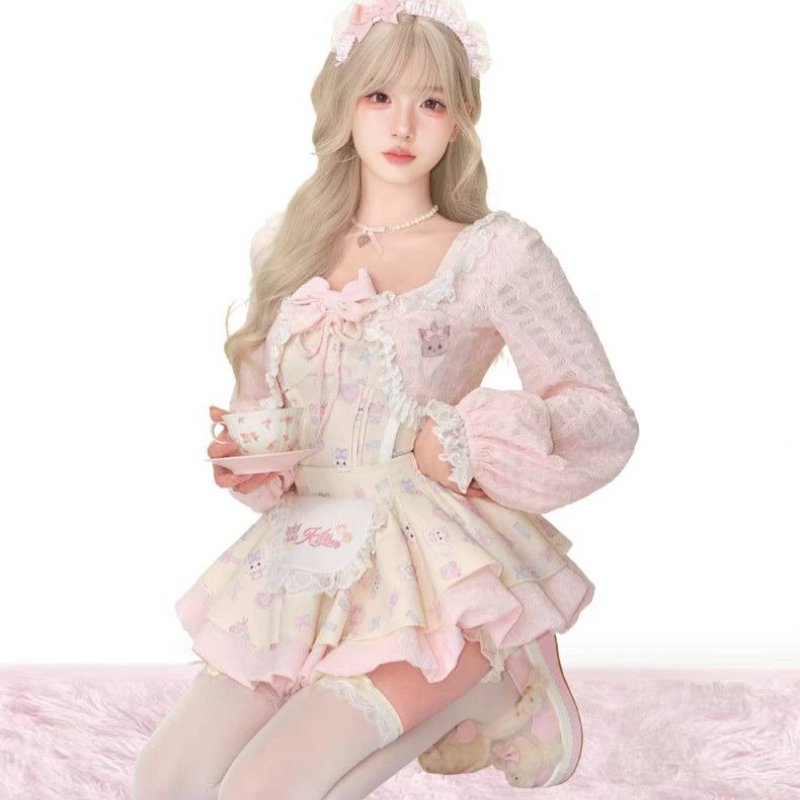 Japanese Sweet Lolita Style 3  - Crop Top Crochet recensione e prezzo