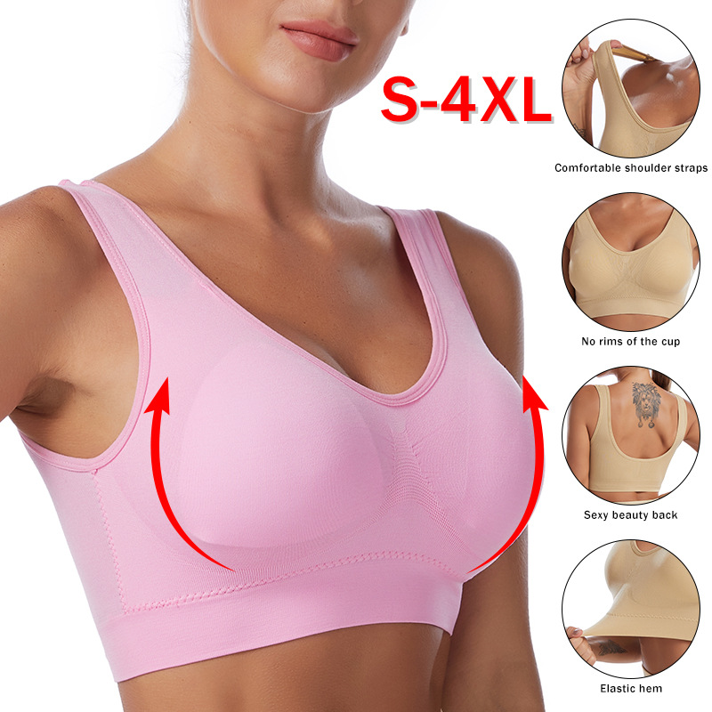 Sexy Women Bra Plus Size Seaml - Bralette Triangle Set recensione e prezzo