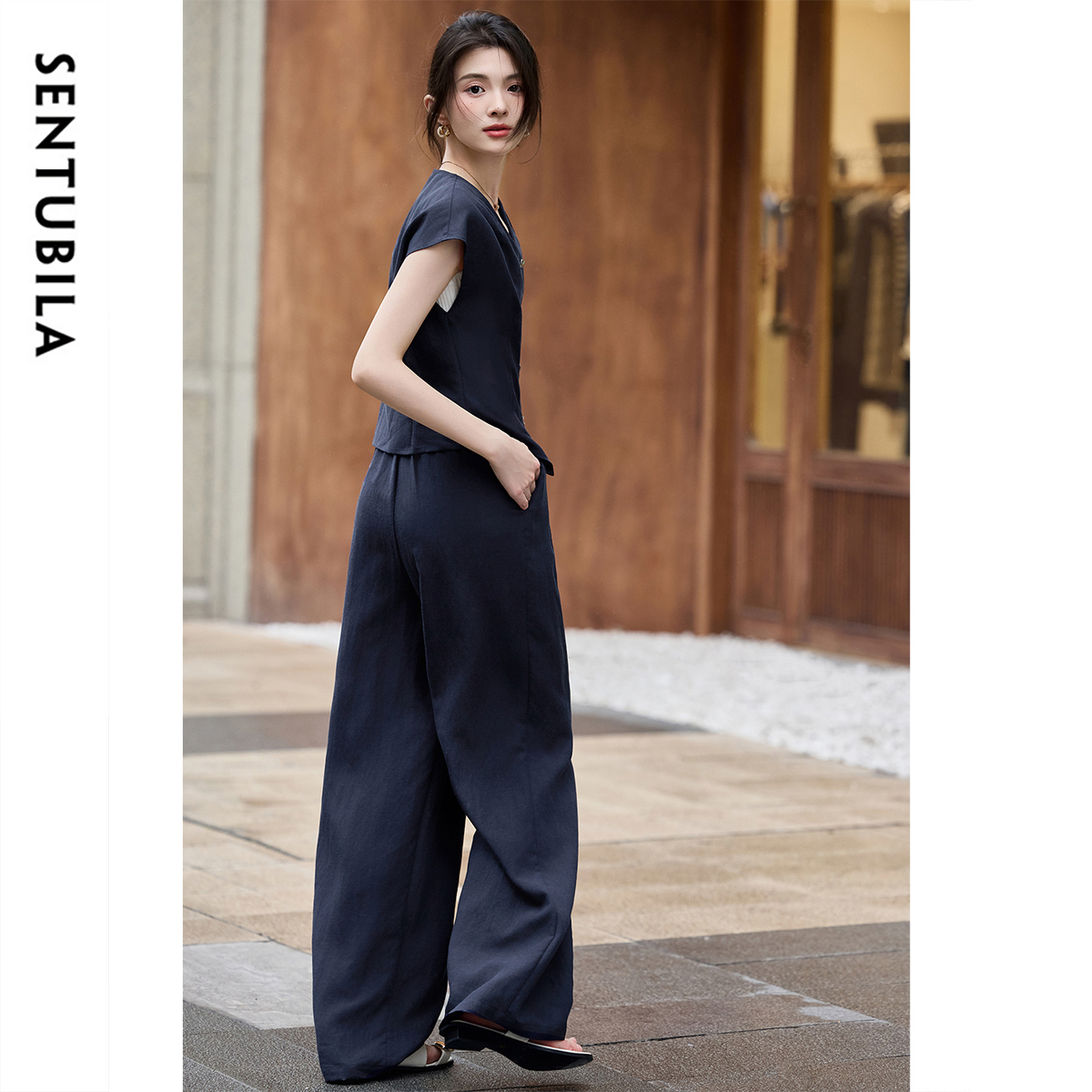SENTUBILA Summer Linen Pant Se - Linen Pant Wide recensione e prezzo