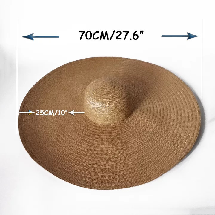 Oversized Beach Straw Hats for - Hat Floppy Wide recensione e prezzo