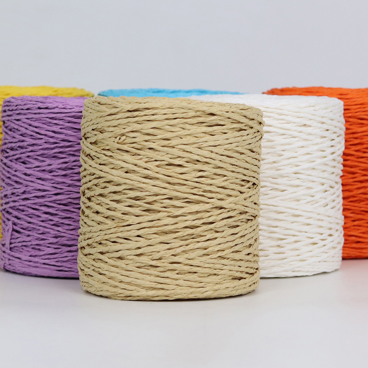 100g Raffia Straw Yarn Handmad - Crochet Bag Raffia recensione e prezzo