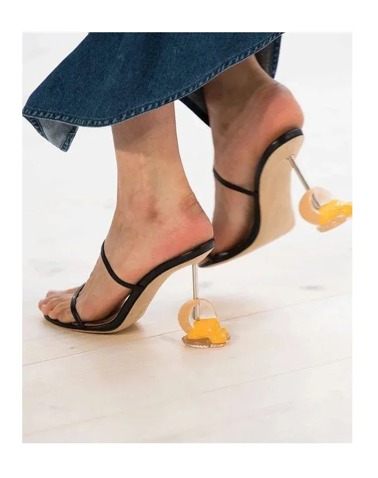 Summer Strappy Sandals Open To - Sandal Strappy Heeled recensione e prezzo