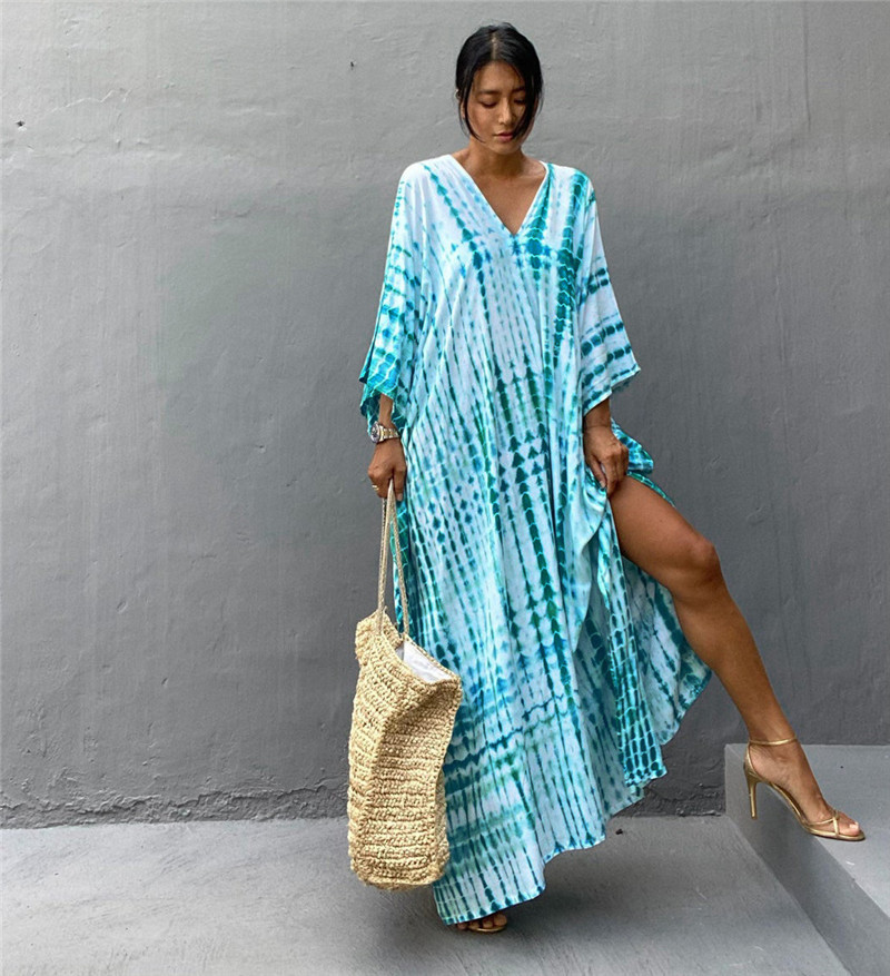 Plus Size Women Beachwear Long - Cover Up Kaftan recensione e prezzo
