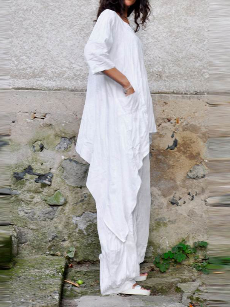 2024 Summer New Fashion Casual - Linen Pant Wide recensione e prezzo