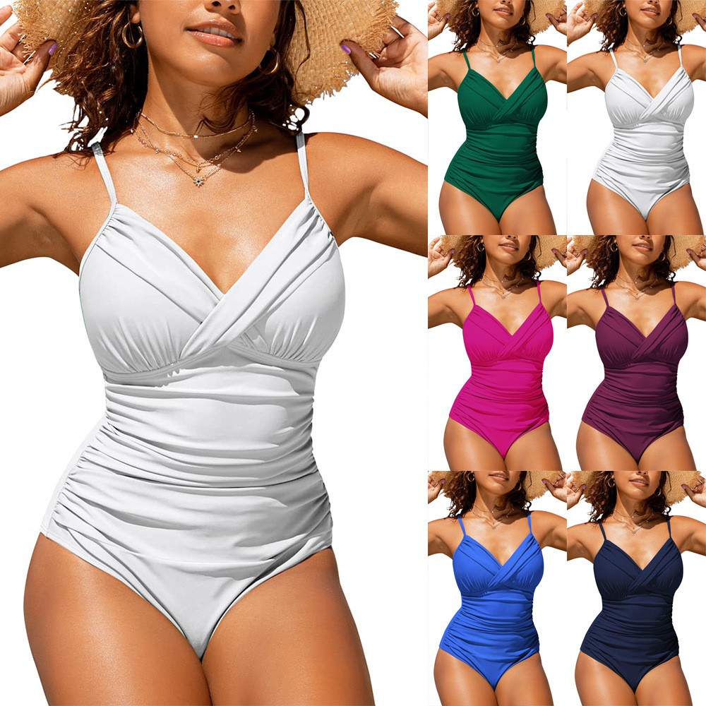 Woman Bikini Tankini Swimsuit  - Swimsuit Bikini Ruched recensione e prezzo