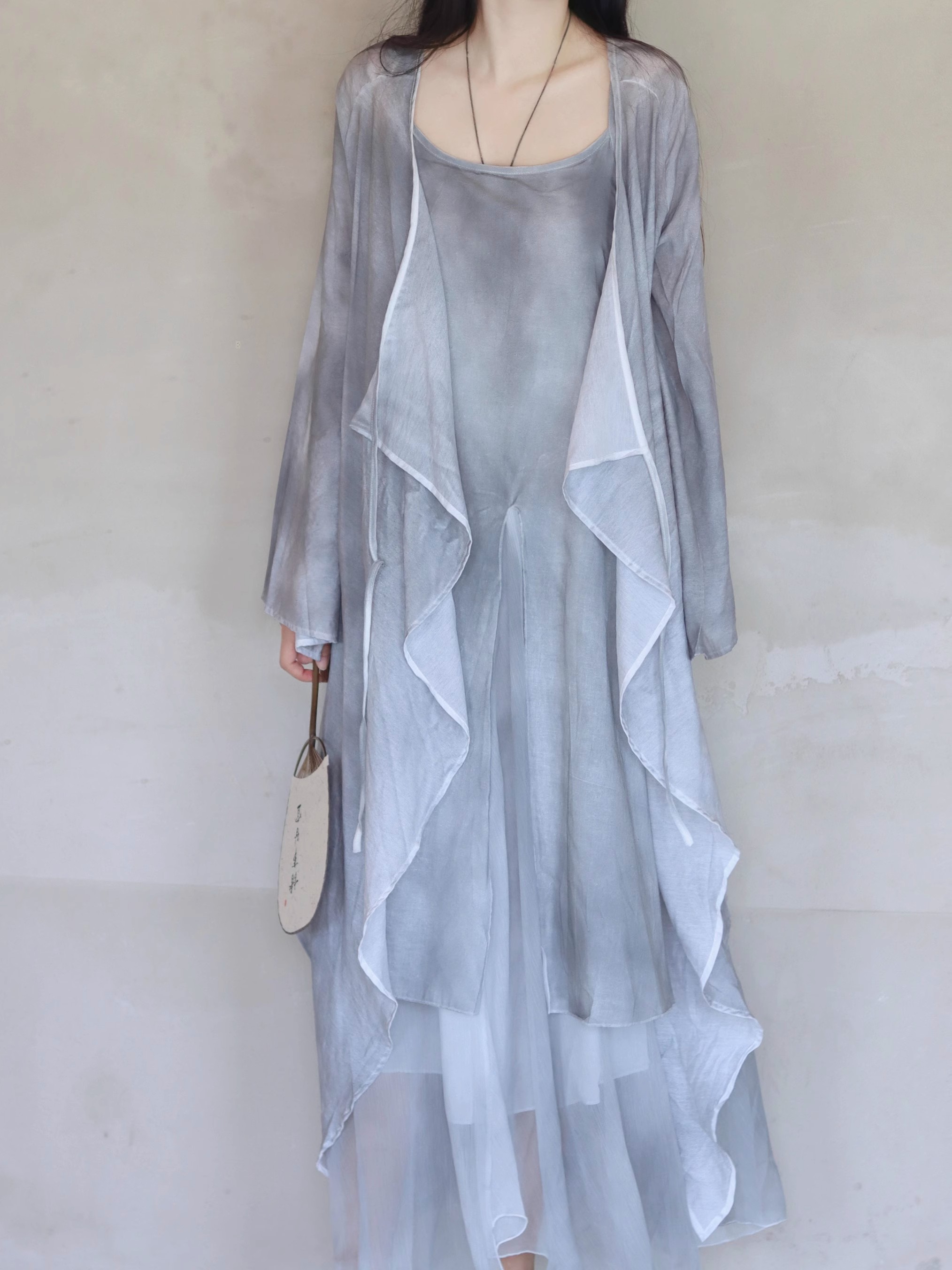 New Chinese Style Cotton Linen - Linen Dress Wrap recensione e prezzo