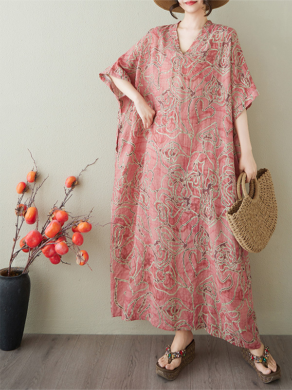 Knee-Length Wrap Long Dress Su - Linen Dress Wrap recensione e prezzo