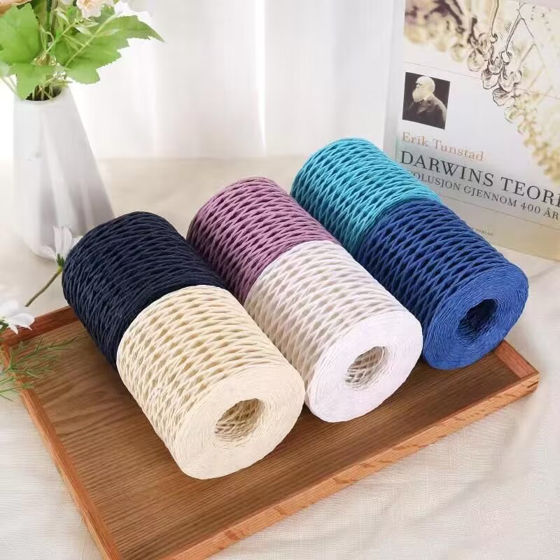 190g Raffia Yarn, Straw Paper  - Crochet Bag Raffia recensione e prezzo