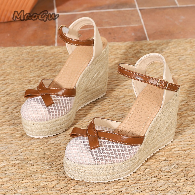 Size42 Women's Mesh Bow Espadr - Wedge Espadrille Women recensione e prezzo