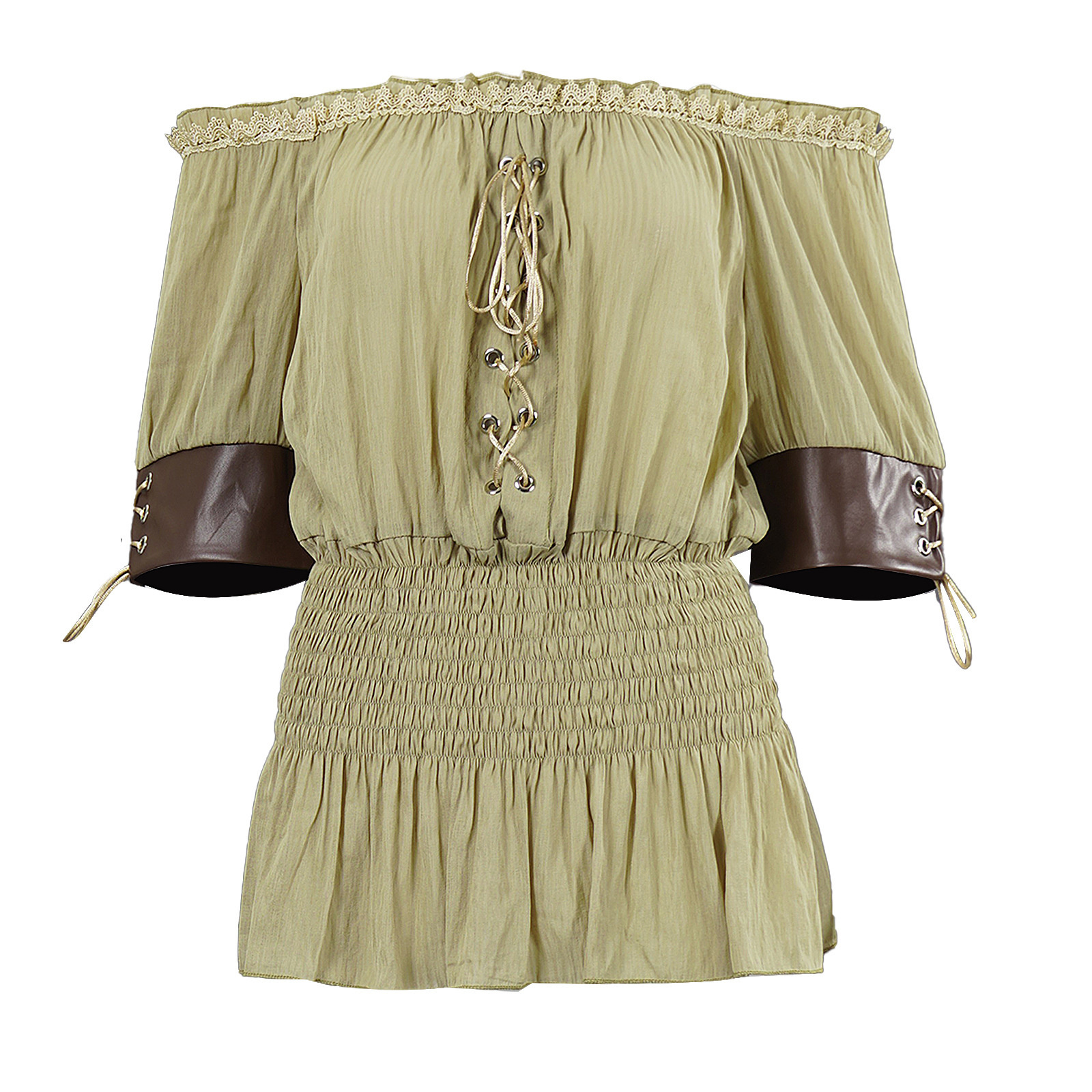 Women's Renaissance Pirate Blo - Blouse Off Shoulder recensione e prezzo
