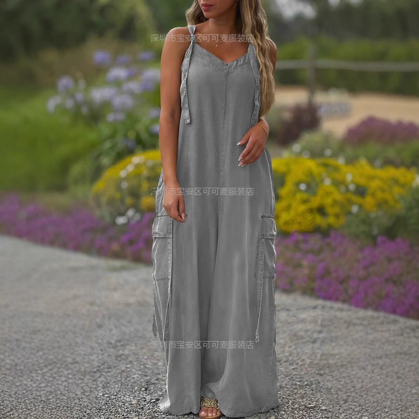 Loose Summer Jumpsuit Casual L - Jumpsuit Linen Relaxed recensione e prezzo
