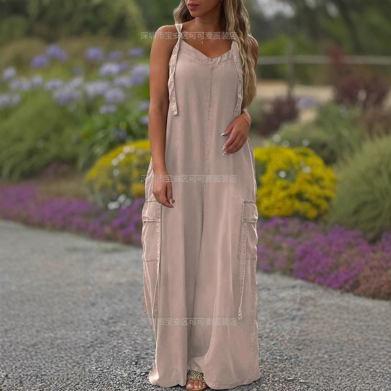Loose Summer Jumpsuit Casual L - Jumpsuit Linen Relaxed recensione e prezzo