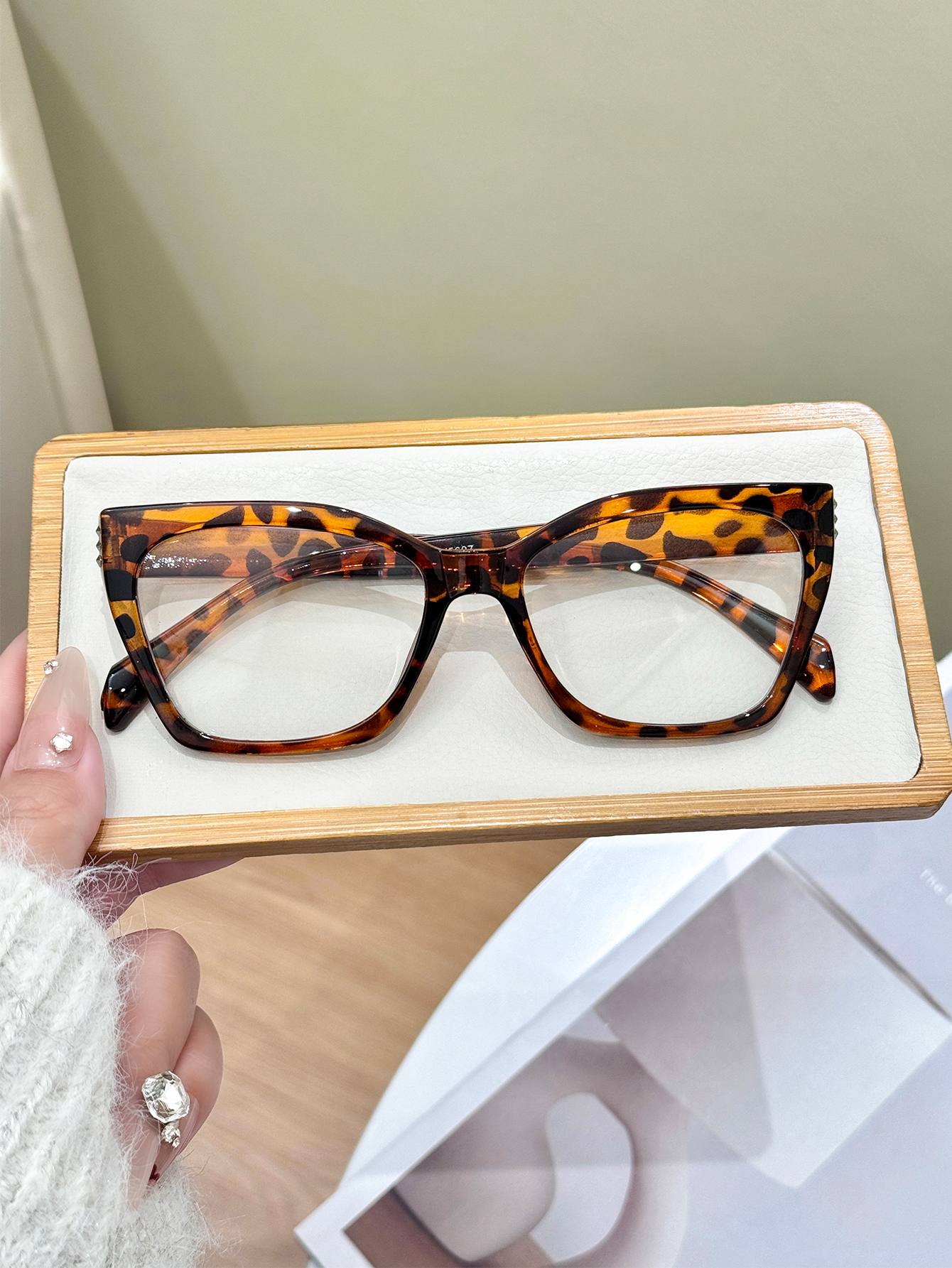 1Pc High-End Leopard Print Cat - Sunglasses Cat Eye recensione e prezzo