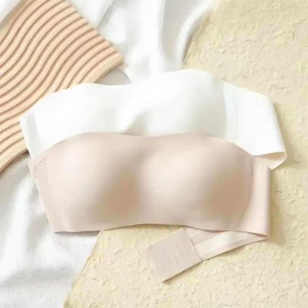 Solid Color Strapless Wrapped  - Bralette Triangle Set recensione e prezzo