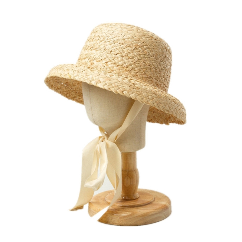 Handwoven Kids Straw  Cap Girl - Hat Floppy Wide recensione e prezzo