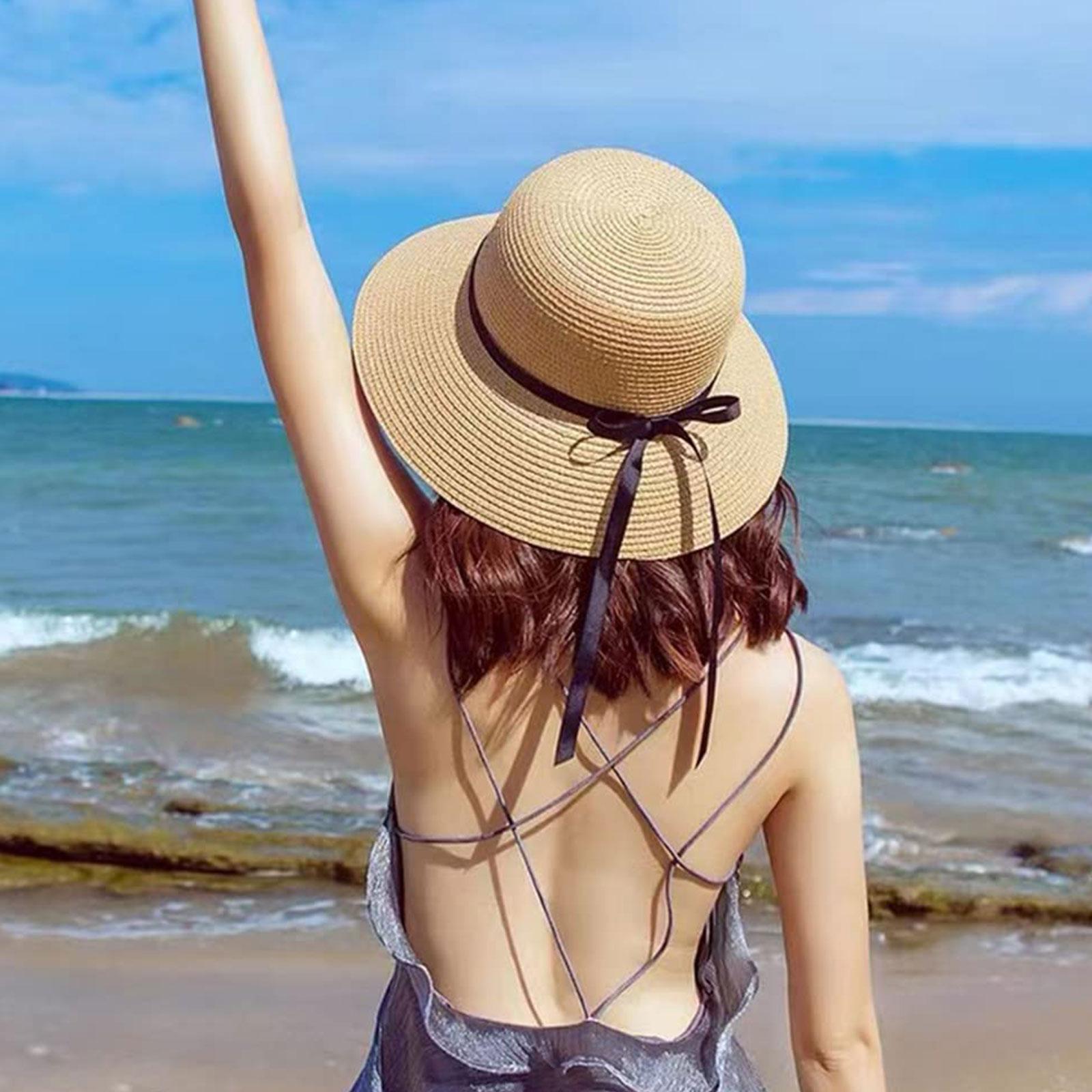 Summer Straw Hat Big Wide Brim - Hat Floppy Wide recensione e prezzo