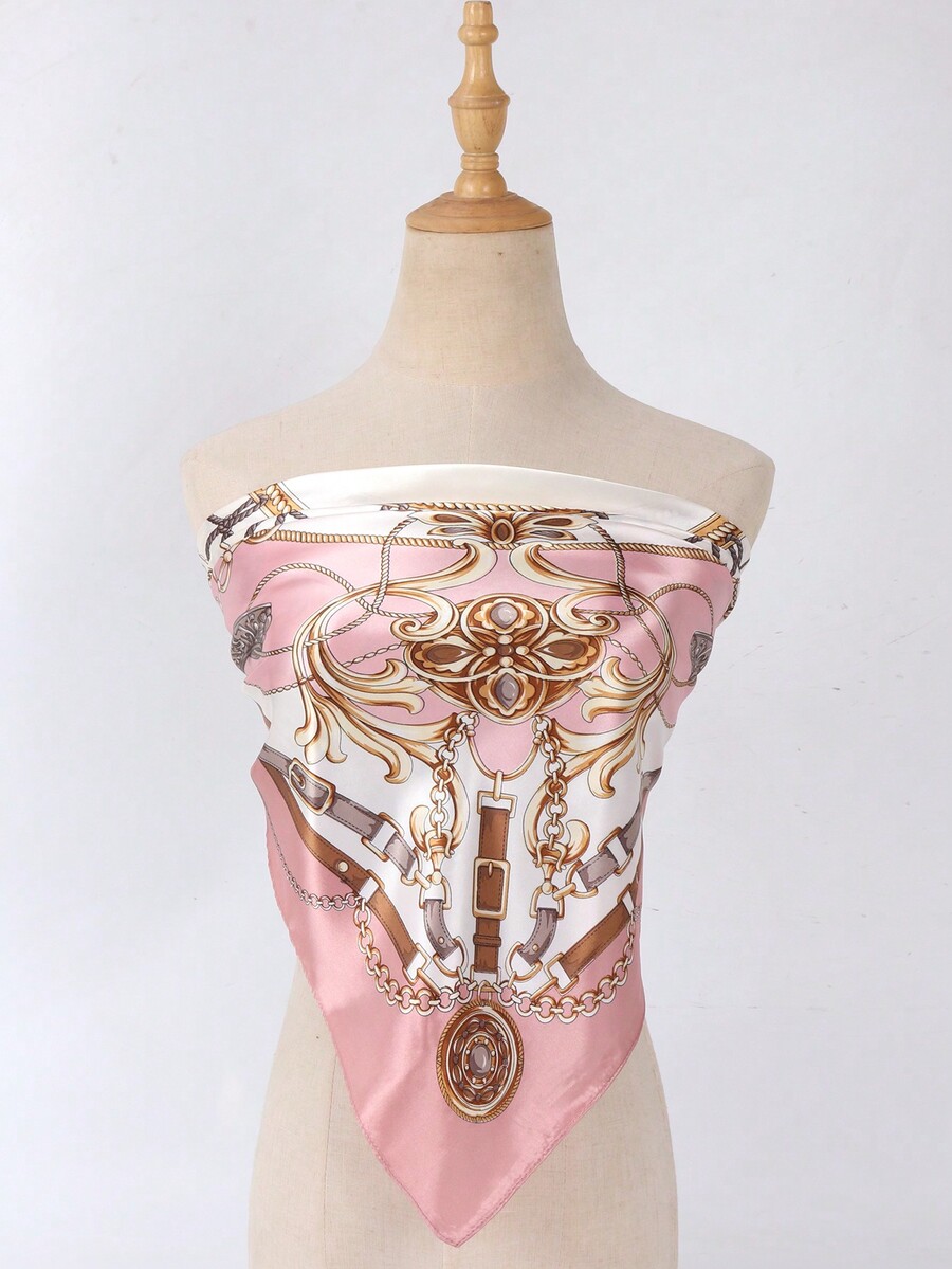 1pc Women's Light Pink Printed - Headband Summer Knit recensione e prezzo