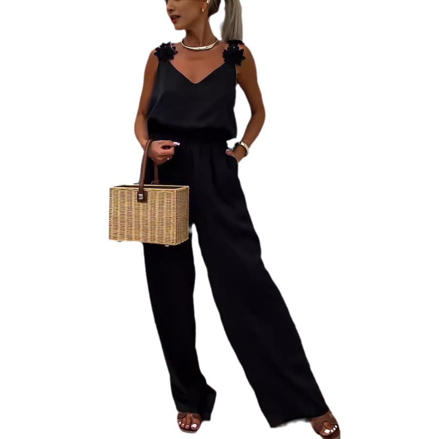 Casual Jumpsuit Strappy Sleeve - Jumpsuit Linen Relaxed recensione e prezzo