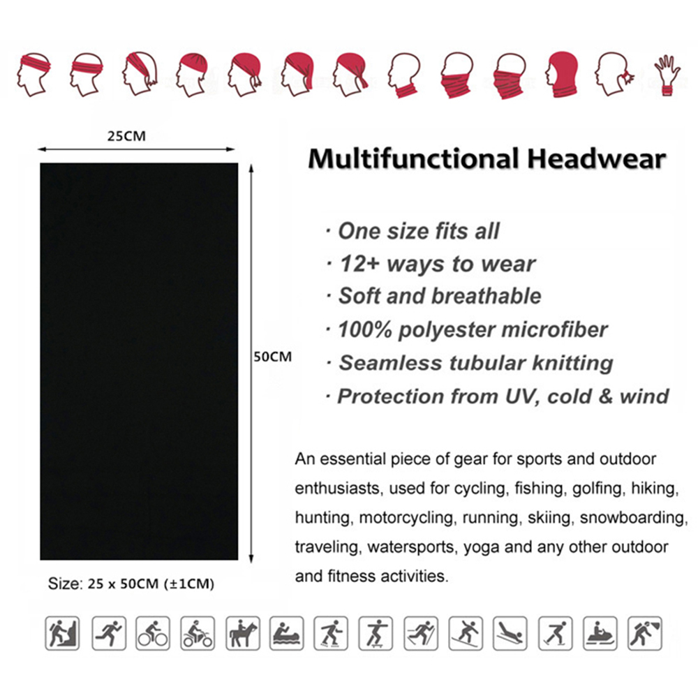 Seamless Solid Color Bandanas  - Headband Summer Knit recensione e prezzo