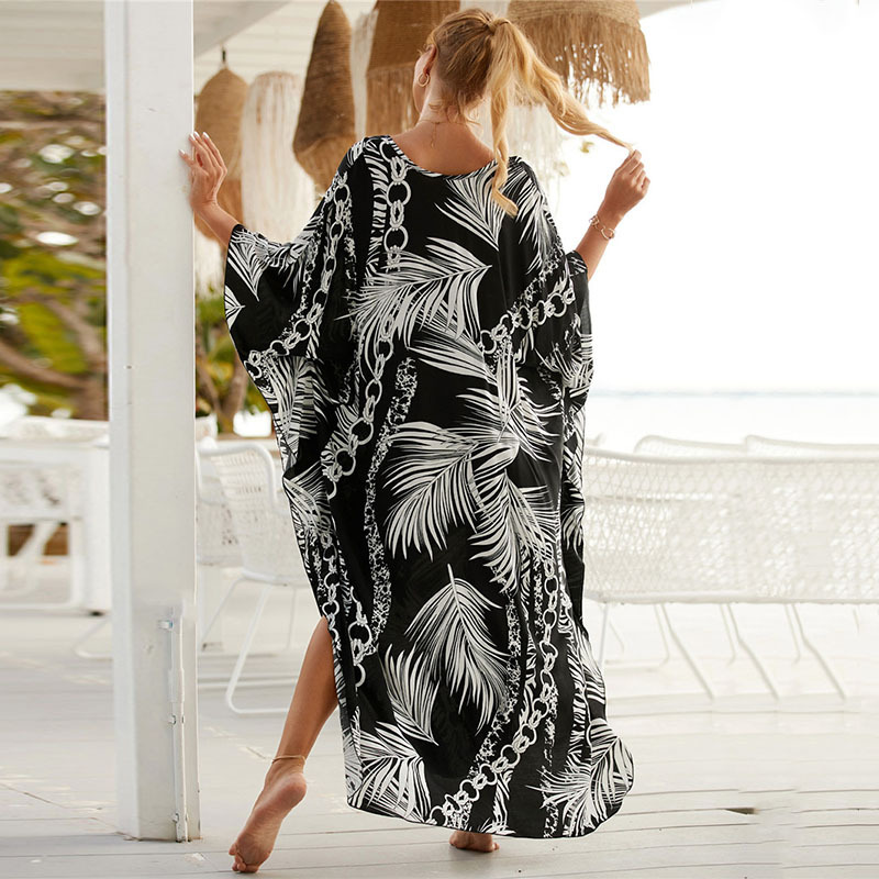 Women's Plus Size Animal Print - Cover Up Kaftan recensione e prezzo