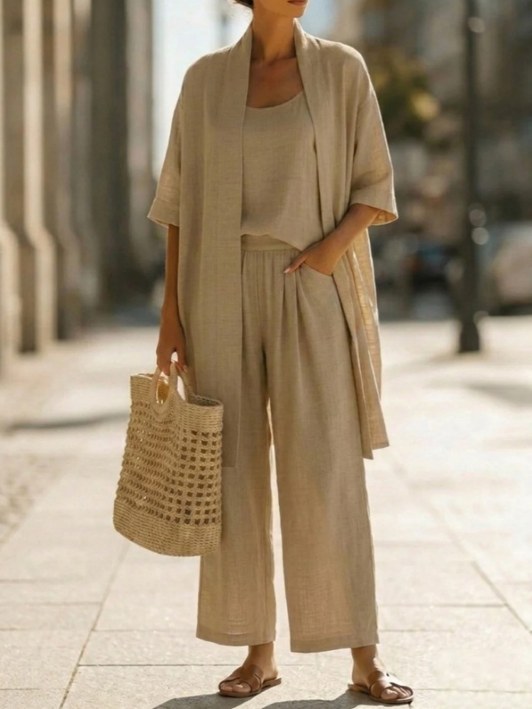 Casual Solid Cotton Linen Loos - Linen Pant Wide recensione e prezzo