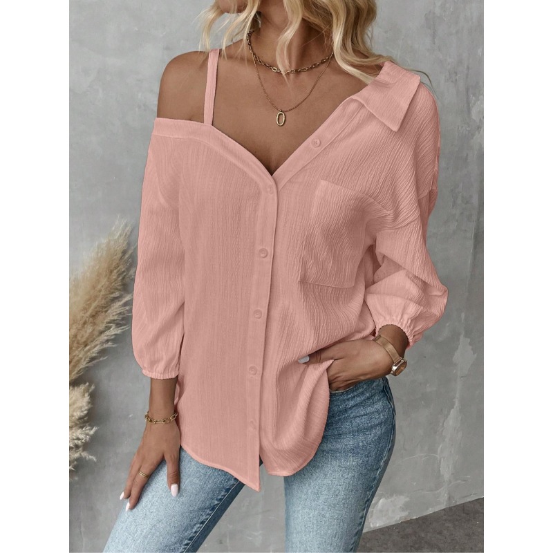 Plus Size1XL-5XL Women Blouses - Blouse Off Shoulder recensione e prezzo