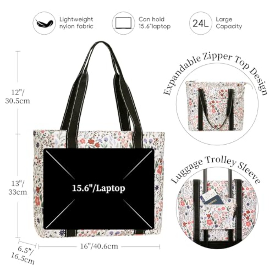 Tote Bag for Women with Laptop - Tote Bag Beach recensione e prezzo